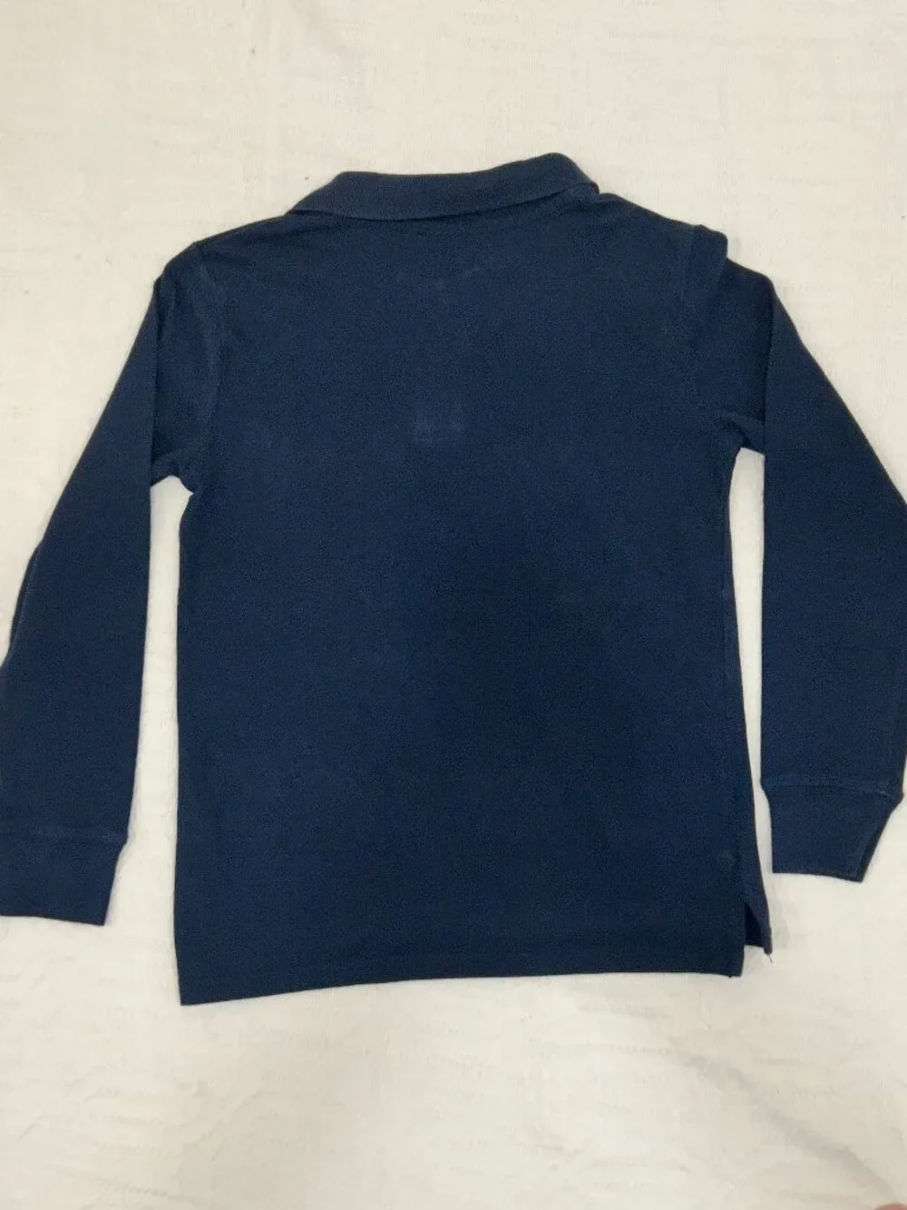 Bundle: Boys Uniform (2) Long Sleeves (1) Short Sleeves Polo - Size 10/12